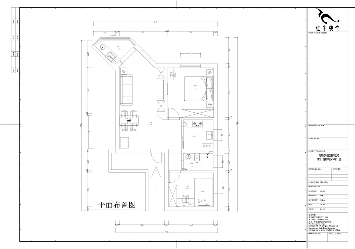 孟憲濤｜北門橋10號(hào)1508室-85㎡-現(xiàn)代簡(jiǎn)約風(fēng)格｜2室2廳1衛(wèi)｜老房裝修｜定制家｜全包12萬｜00_02平面布置圖